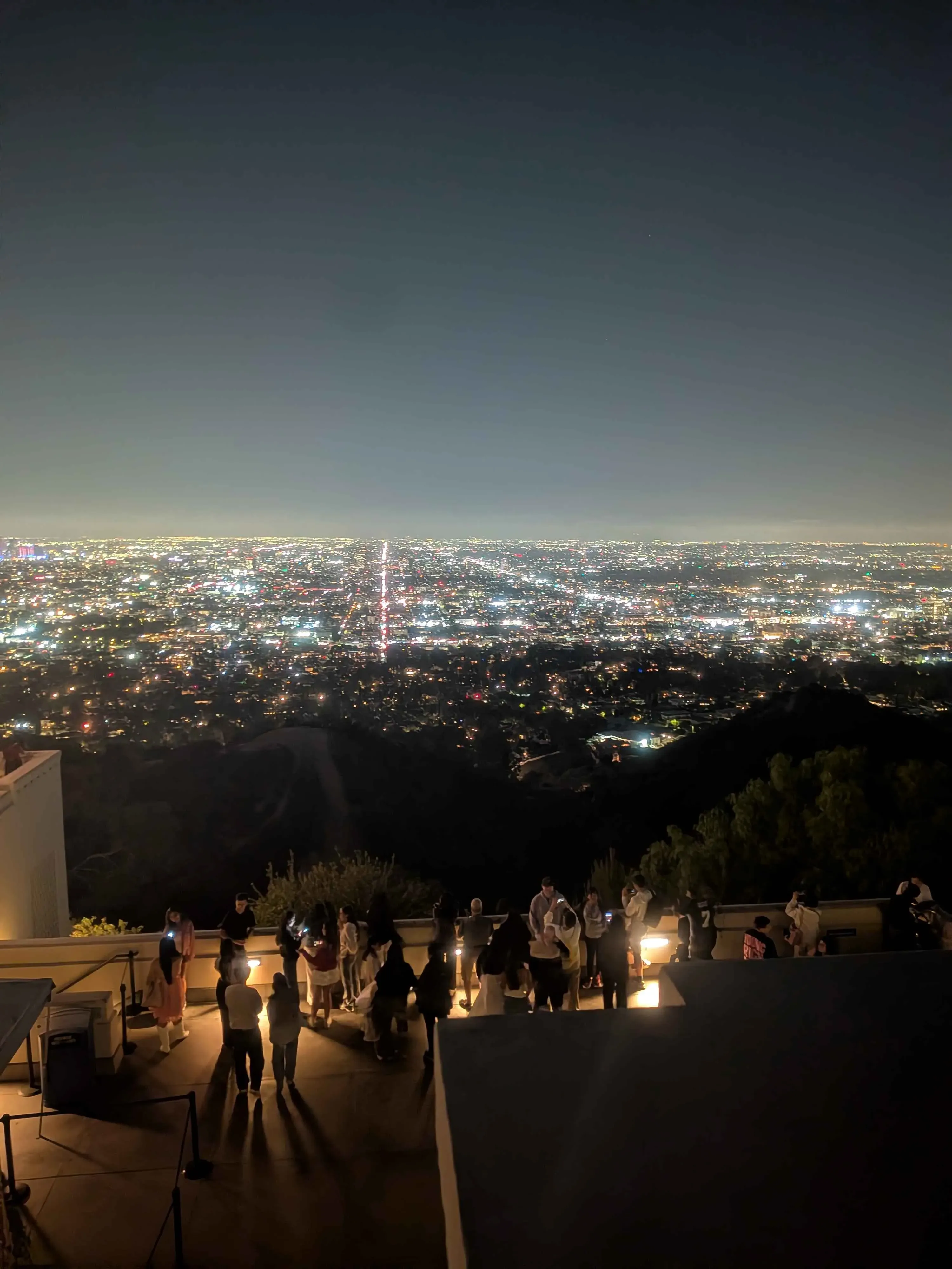 グリフィス天文台からの夜景1 グリフィス天文台からの夜景1