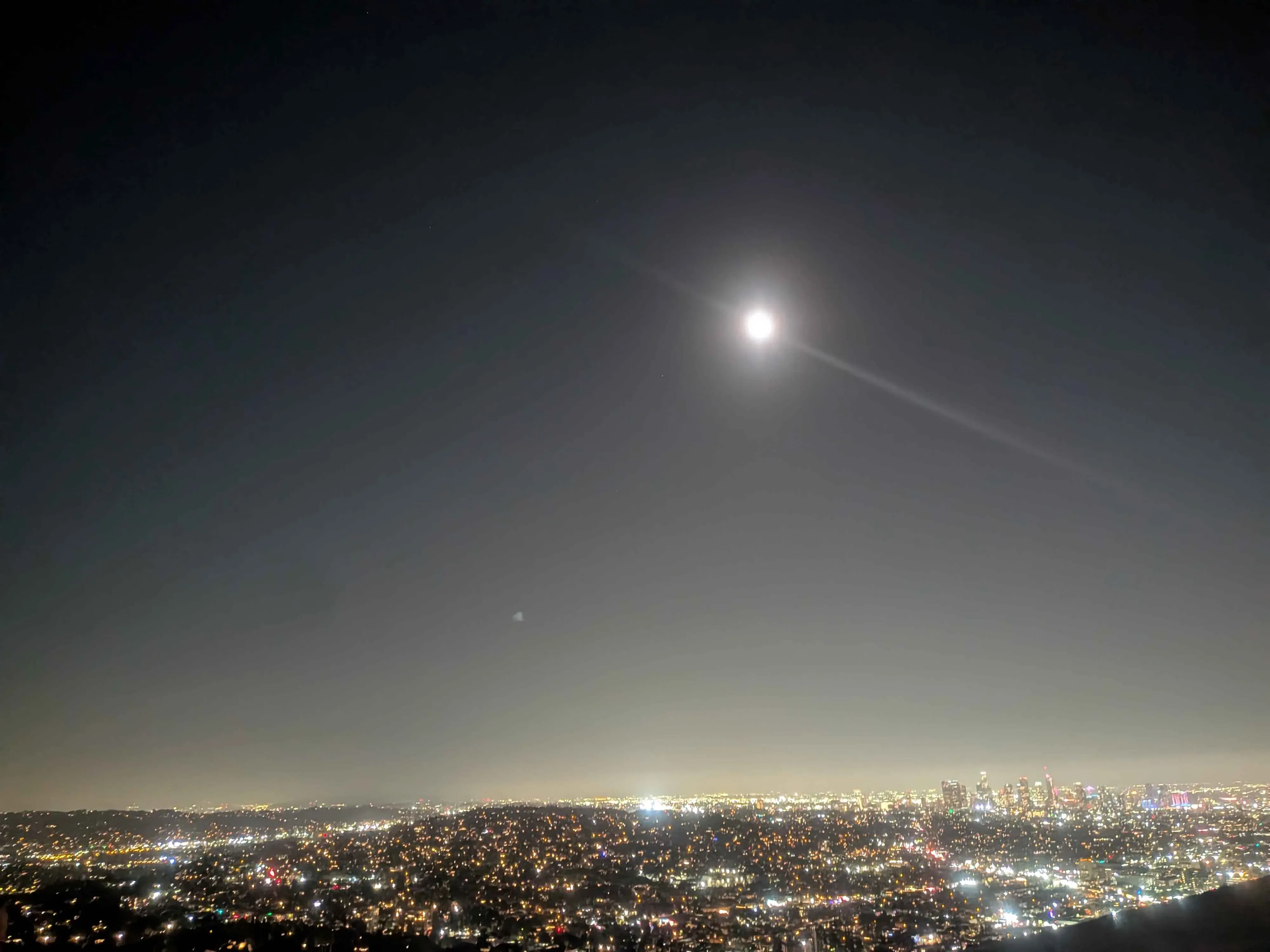 グリフィス天文台からの夜景2 グリフィス天文台からの夜景2